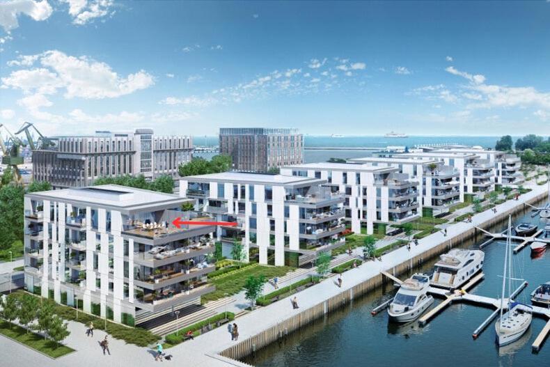Apartament Faltom 26 Yacht Park Z Tarasem Gdynia Luaran gambar